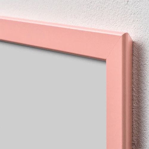 이케아 피스크보 액자 프레임 핑크색 10X15cm 플라스틱 벽걸이 거치대 책상 사진 그림 인테리어 소품