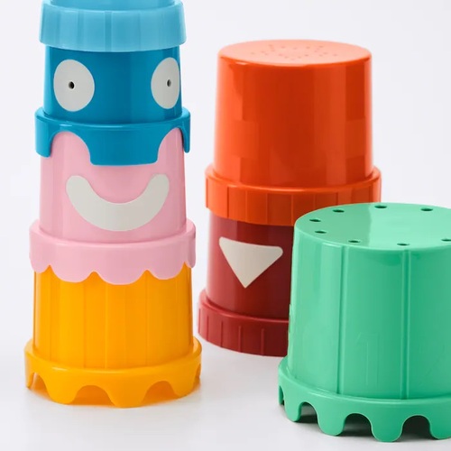 이케아 웁스토 컵 쌓기놀이 어린이 장난감 물 논리적 사고 능력 발달 405.138.85