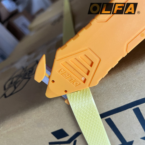 OLFA 올파 SK-15 안전 커터 택배 박스 비닐랩 밴딩 패트병 분리수거 칼