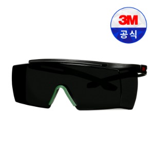 3M 보안경 SF3750AS W5.0 회색 고글 눈 보호 OTG 안티스크래치 용접용 차광 안경위착용