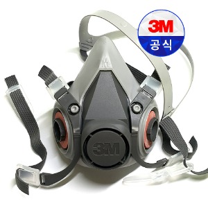 3M 방독마스크 6200 호흡보호구 분진 흄 보호