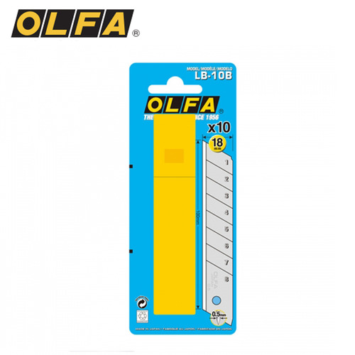 OLFA 올파 커터 컷터 절단 칼 OL 칼날 리필 LB-10B 사무용 다용도 대형 장판커팅