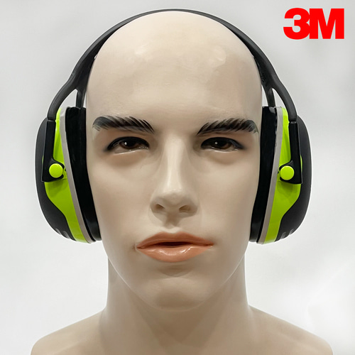 3M 귀덮개 X4A 청력보호구 소음방지 헤드셋 방음 27dB