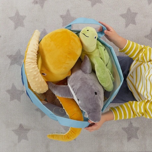이케아 블로빙아드 수납 가방 바구니 어린이 유아 인형 장난감 정리함 방청소 905.283.80
