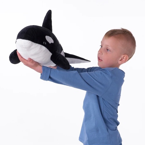 이케아 블로빙아드 범고래 60cm 인형 봉제 동물 수면 어린이 선물