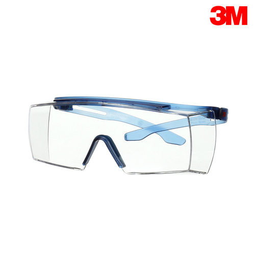 3M 보안경 SF3702AS 회색 고글 OTG 눈 보호 안티스크래치 방지 자외선차단 안경위착용