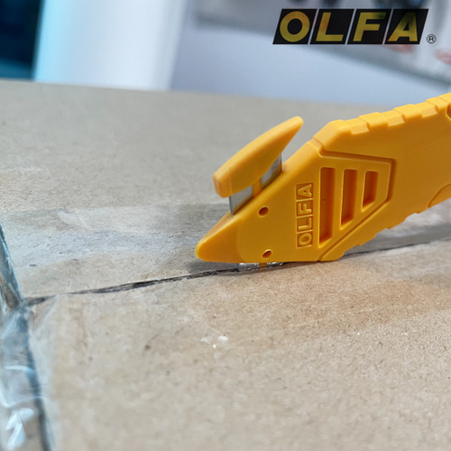 OLFA 올파 SK-15 안전 커터 택배 박스 비닐랩 밴딩 패트병 분리수거 칼