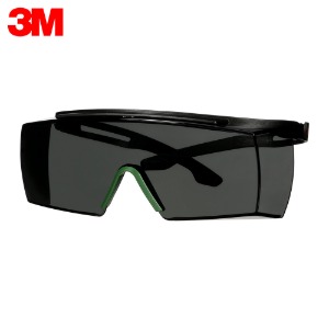 3M 보안경 SF3730AS W3.0 회색 고글 눈 보호 OTG 안티스크래치 용접용 차광 안경위착용