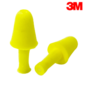 3M 플렉서블 핏 소음방지 귀마개 30dB 노랑색 공부 수면 재사용 수영장 물세척