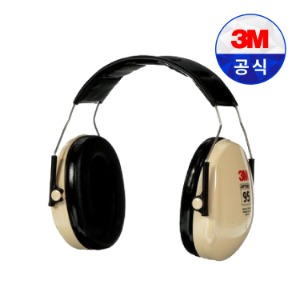 3M 소음방지 귀덮개 H6A 헤드셋 귀마개 청력보호 방음 21데시벨 optime95 공장 공사장 수험생 공시생 경시생